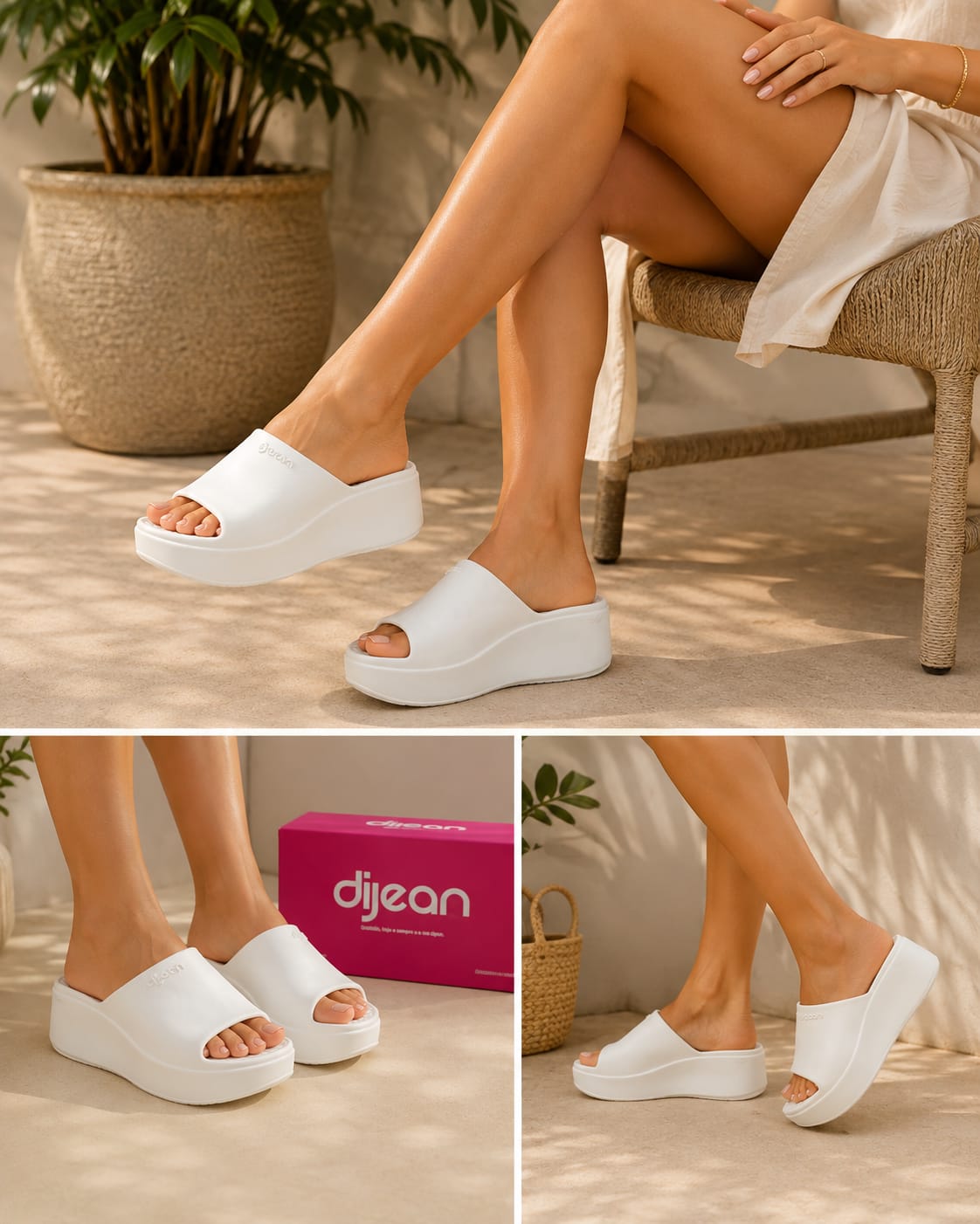 Tamanco Feminino Plataforma – Conforto e Estilo - miniatura 2